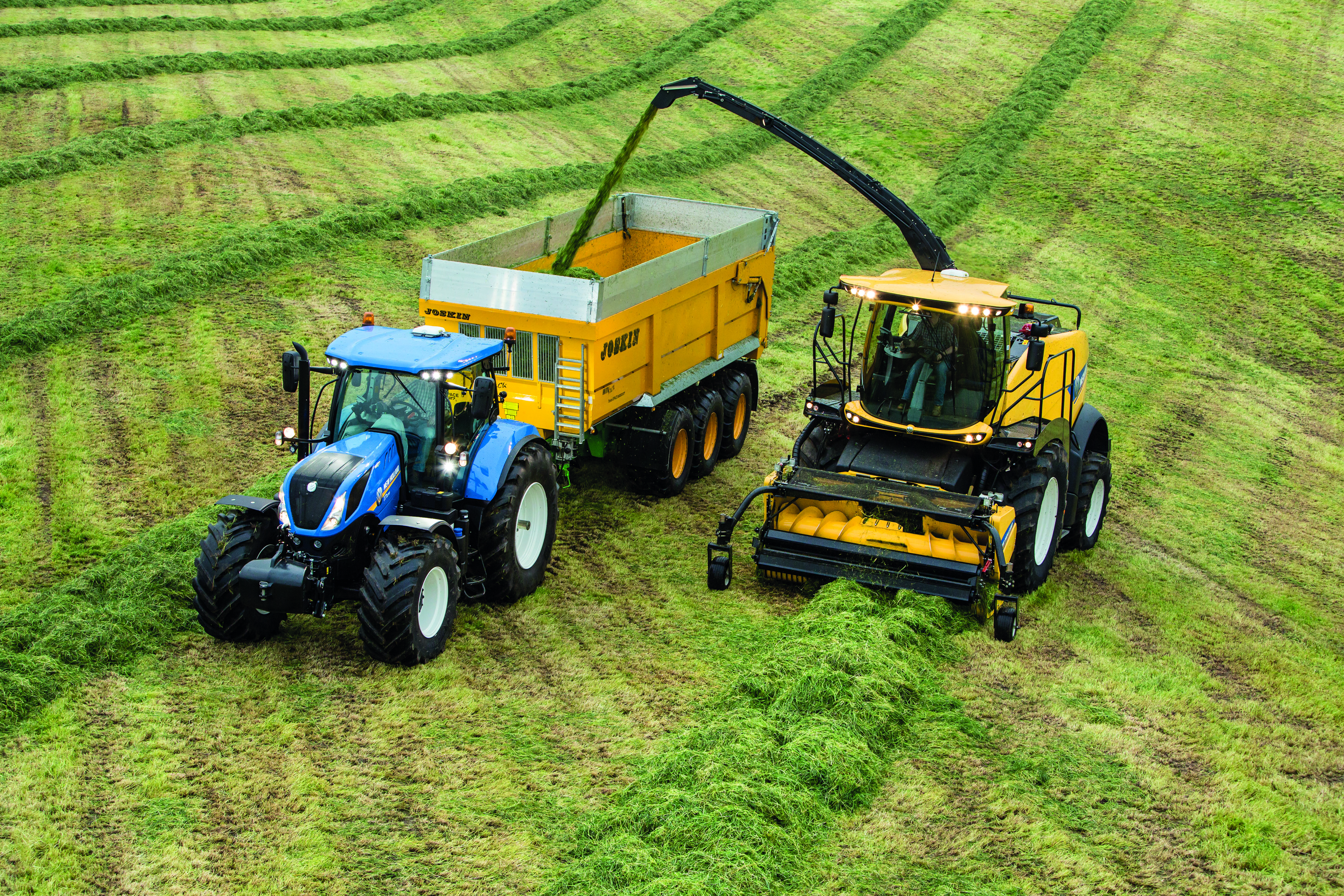 New Holland muscle sa gamme d’ensileuse