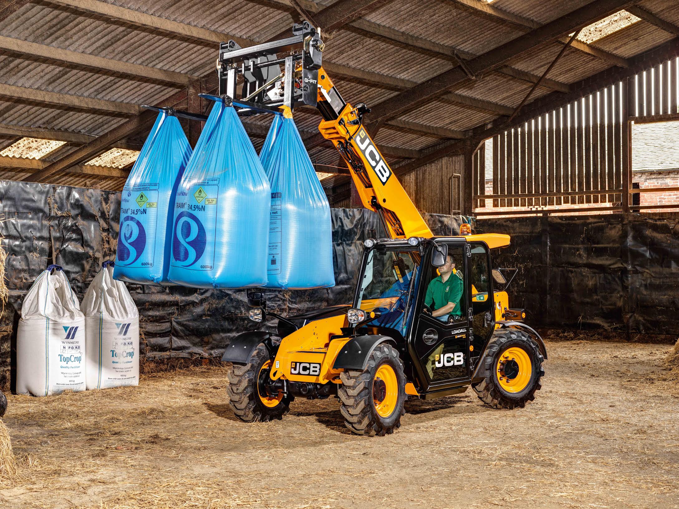 JCB dévoile le 525-60 Agri